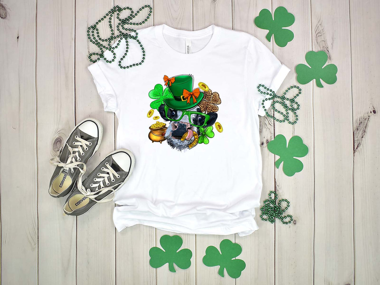 Cow St. Patricks Day Tshirt