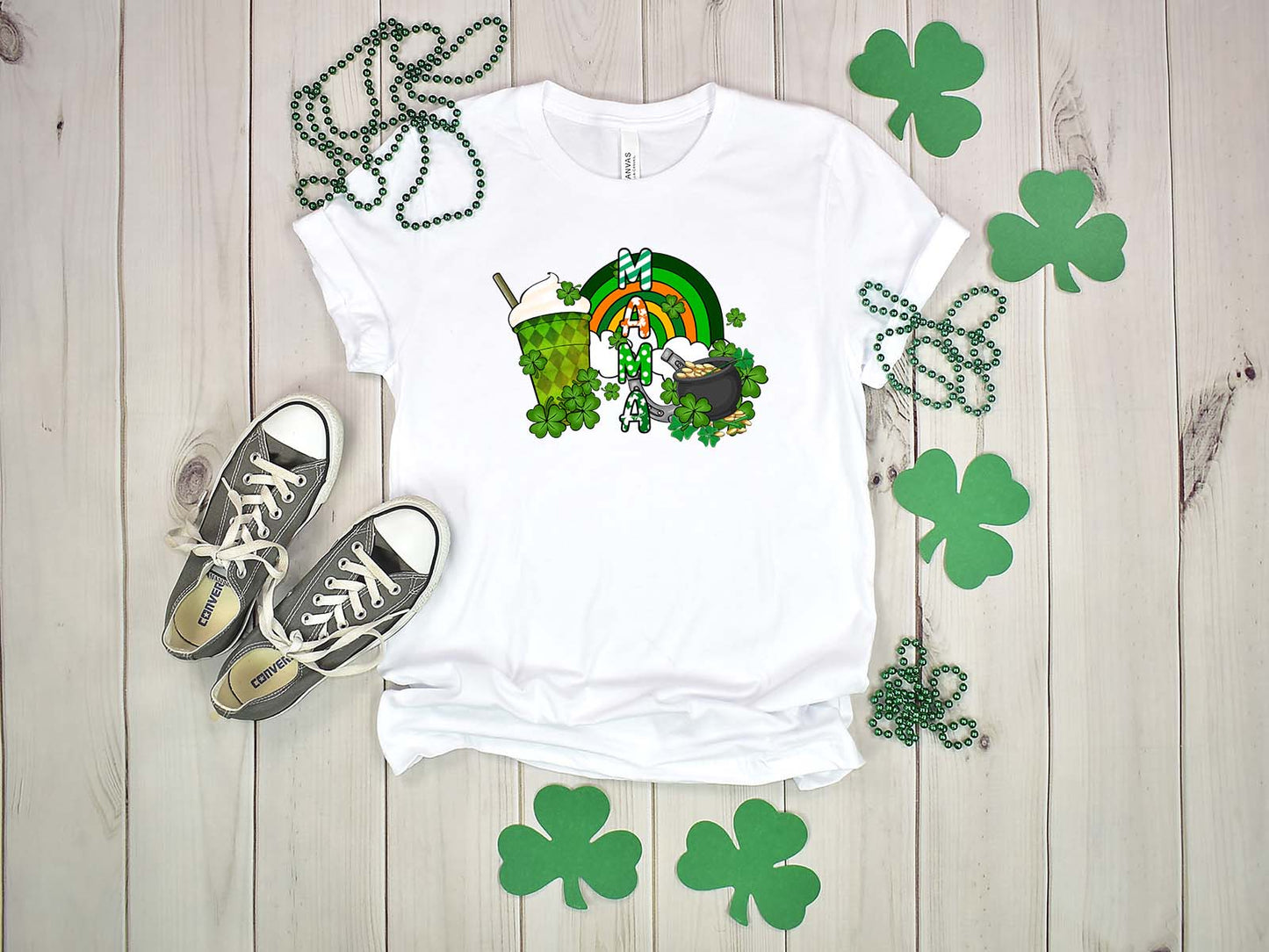 St. Patricks Day Momma Transfer