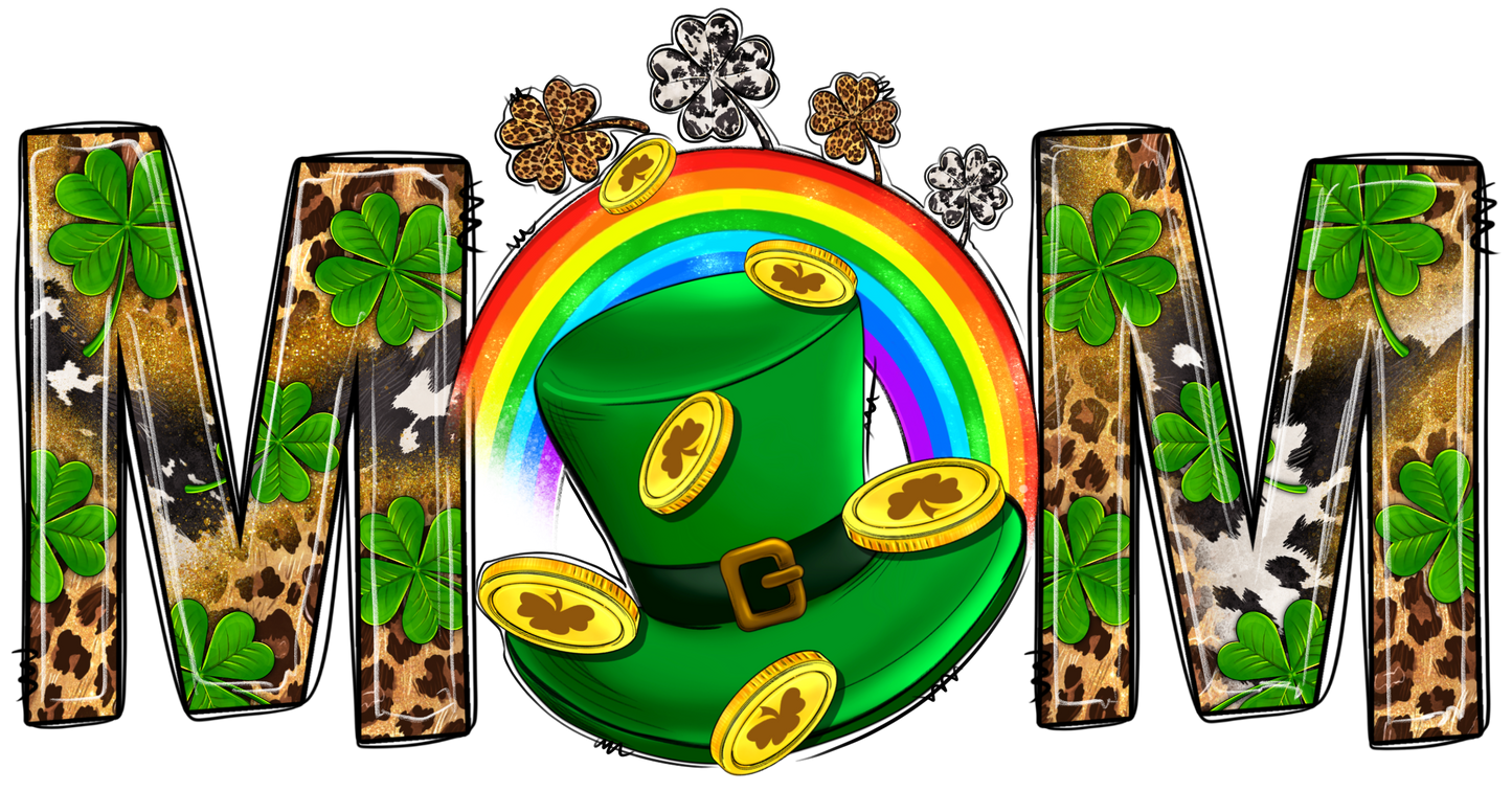 Western Mom St. Patricks Day Transfer