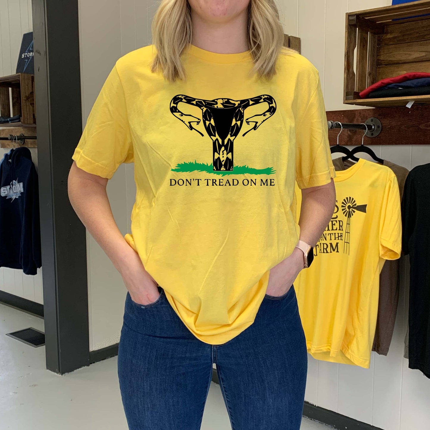 Don't Tread On Me Sights Ink Graphic Tee