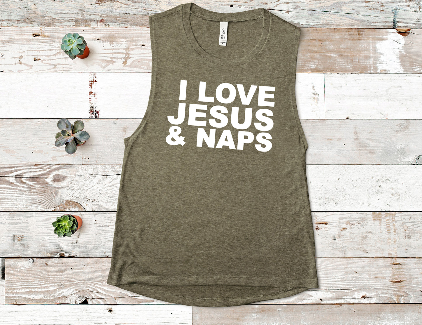 I Love Jesus And Naps Ready to Press Transfer