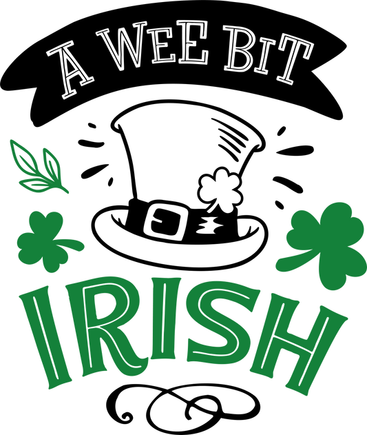 A Wee Bit Irish St. Patrick's Day Transfer