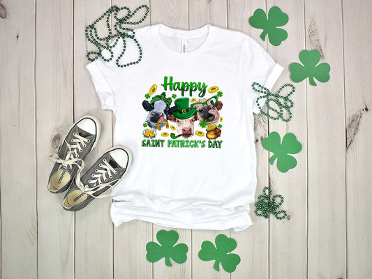 Cows St. Patricks Day Tshirt