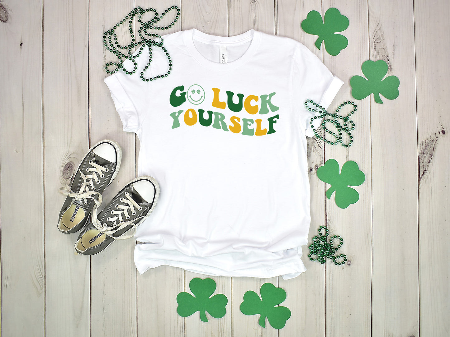 Go Luck Yourself St. Patrick's Day Transfer