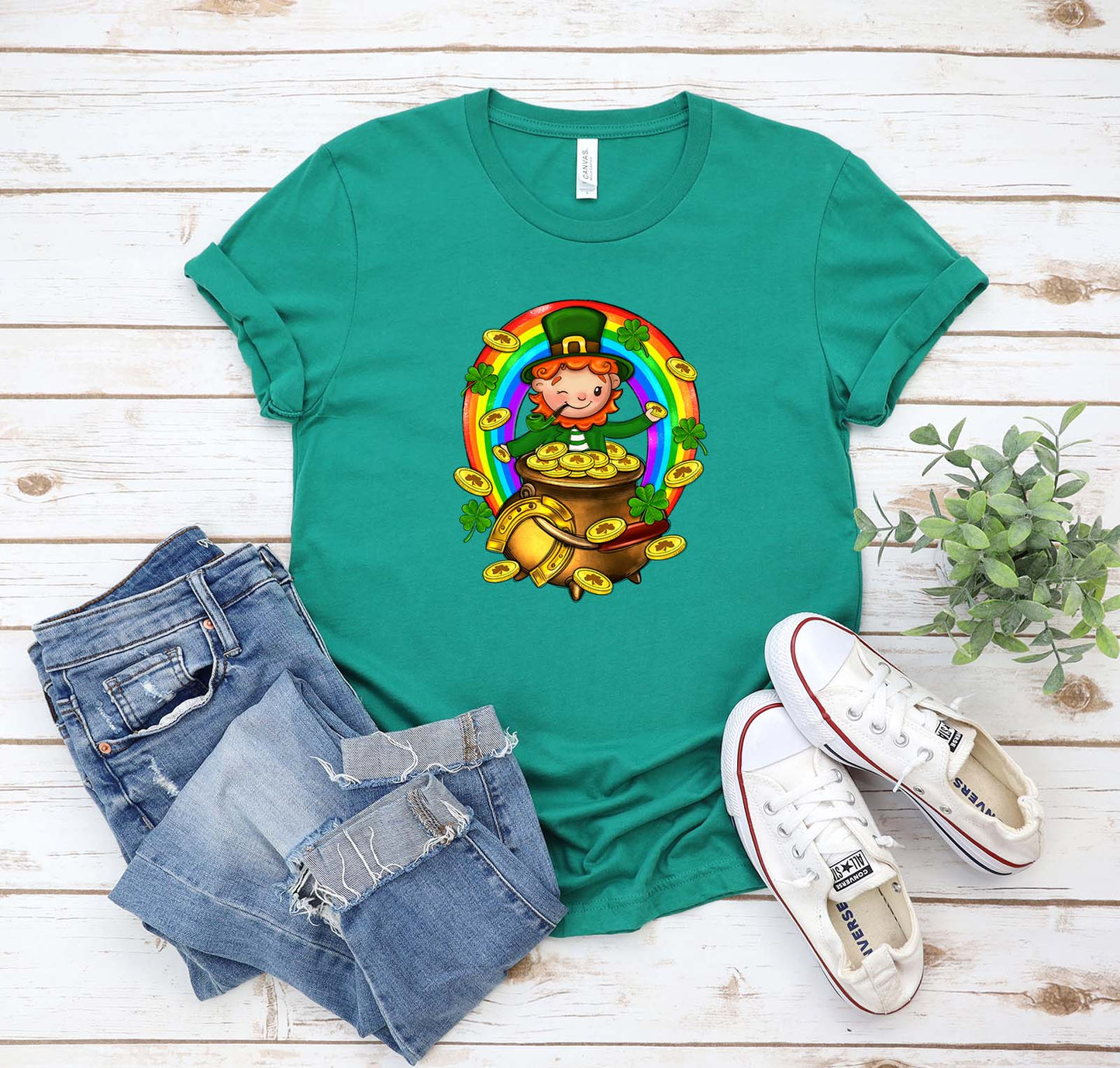 Leprechaun Cauldron St. Patricks Day Tshirt