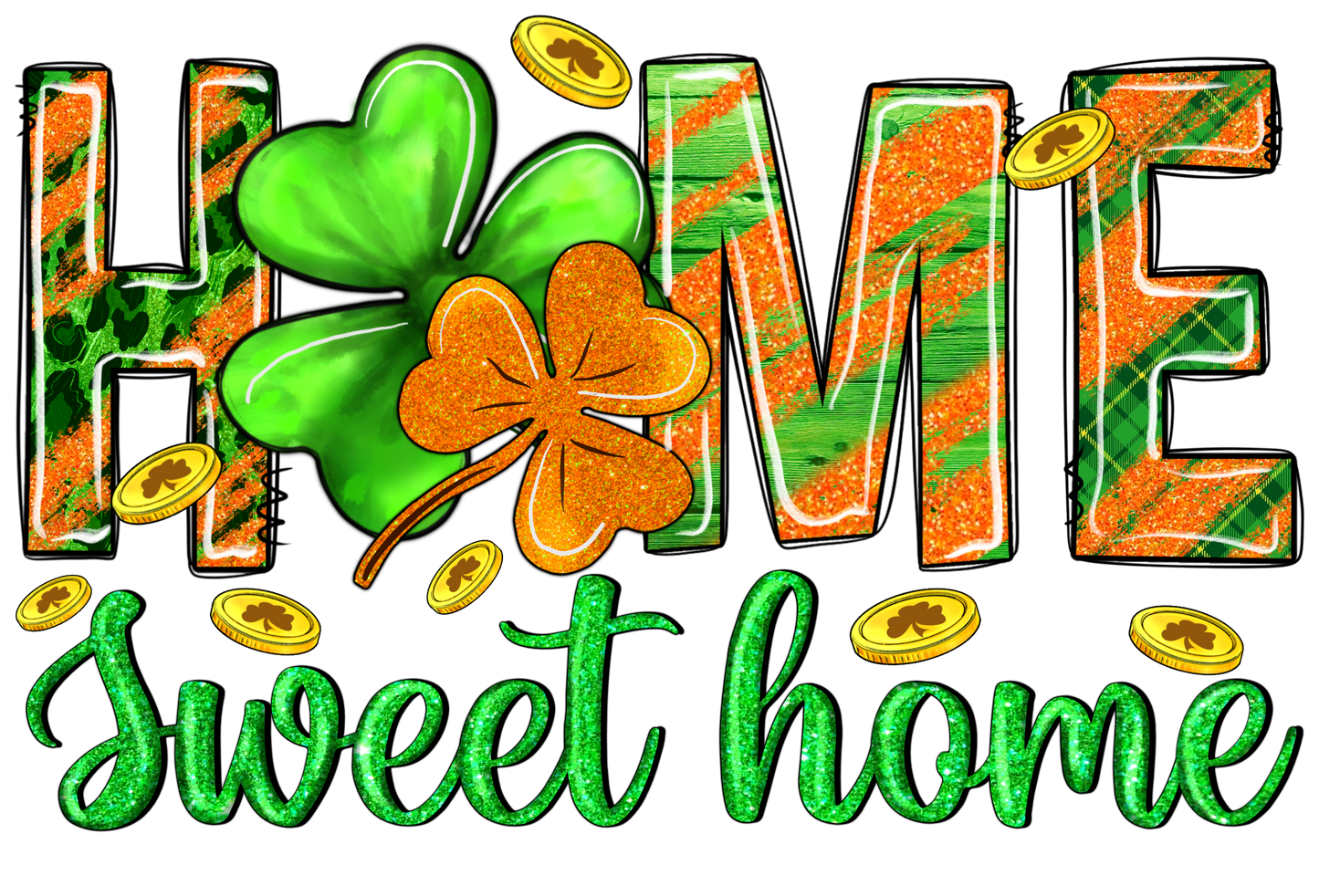 Home Sweet Home St. Patricks Day Transfer