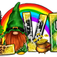 Love With Gnome St. Patricks Day Transfer