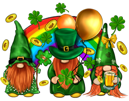 Gnomes St. Patricks Day Transfer