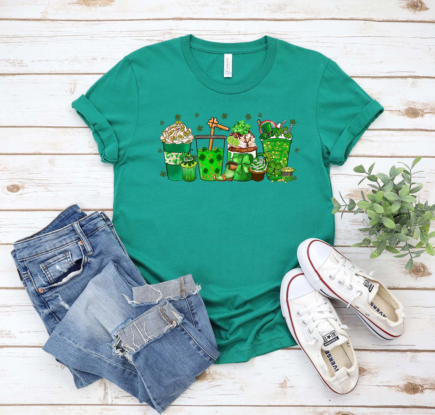 Coffee St. Patricks Day Tshirt