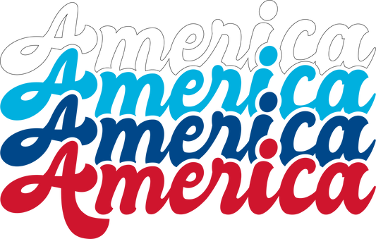 Retro America Sights Ink Graphic Tee