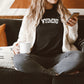 Wyoming State Bella & Canvas Crewneck Sweatshirt