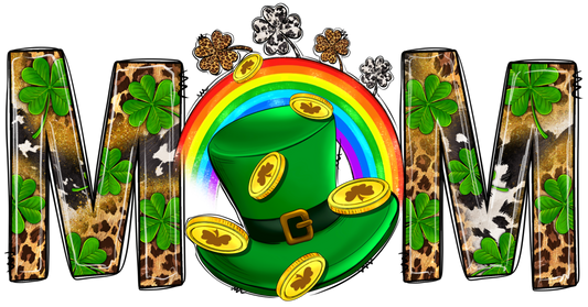 Western Mom St. Patricks Day Transfer