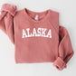 Alaska State Bella & Canvas Crewneck Sweatshirt