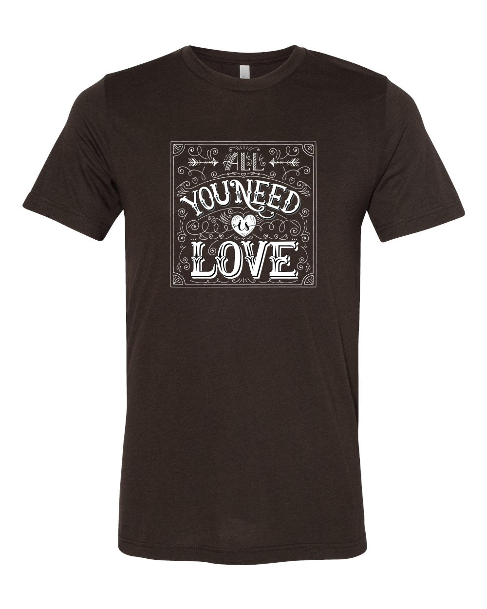 All You Need Is Love Sights Ink Graphic Tee