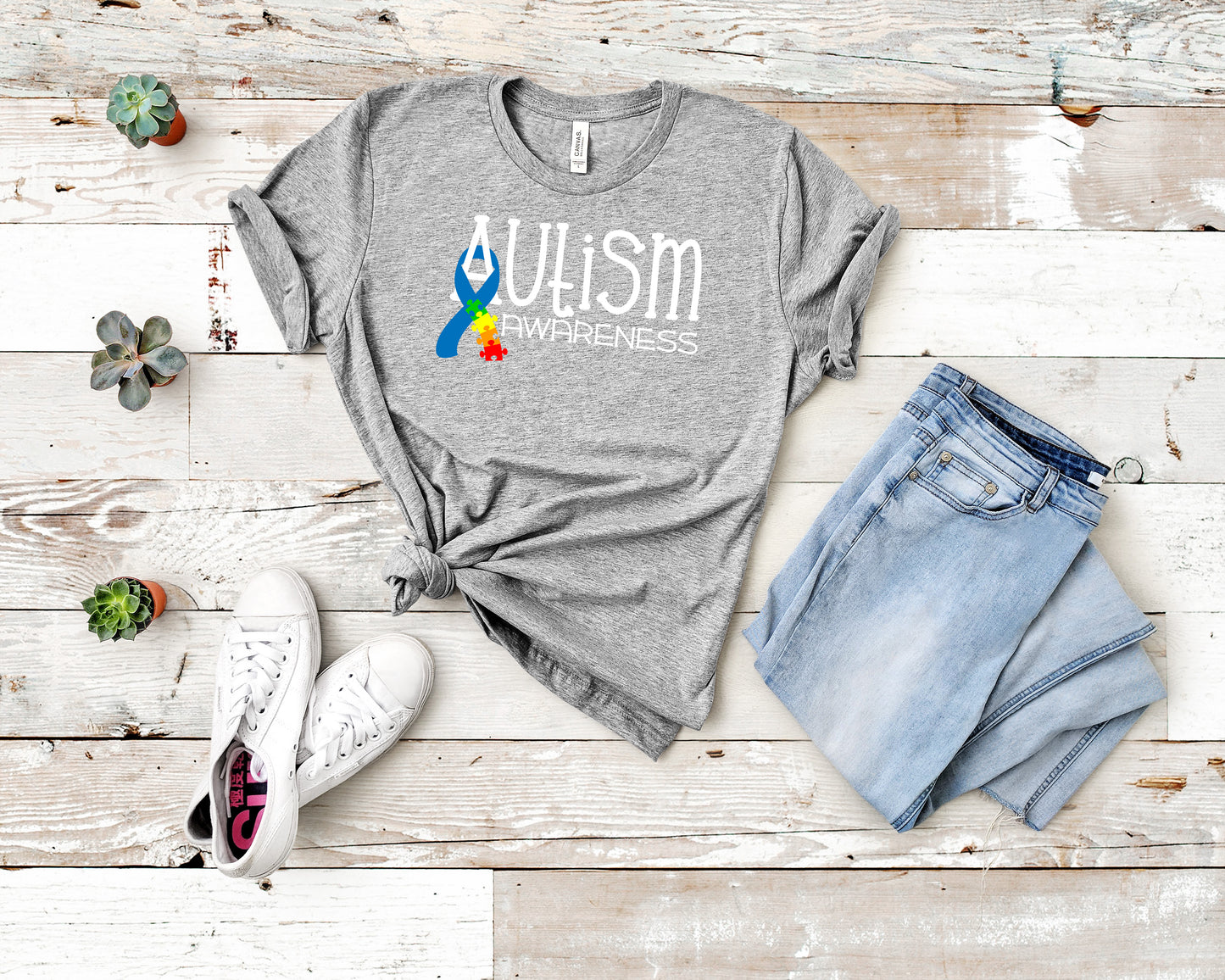 Autism Awareness Sights Ink Graphic Tee