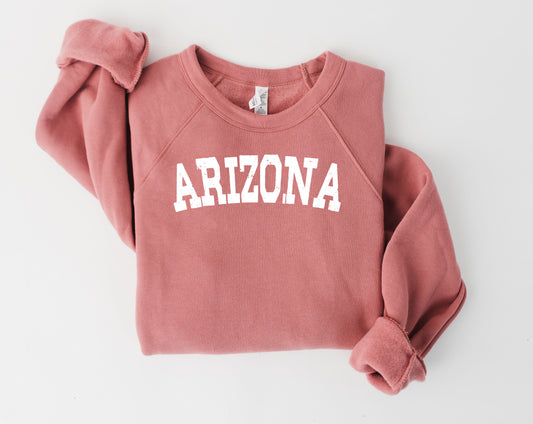 Arizona State Bella & Canvas Crewneck Sweatshirt