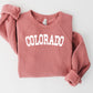 Colorado State Bella & Canvas Crewneck Sweatshirt
