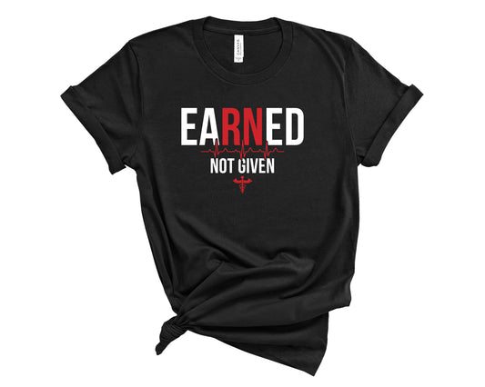 Earned Not Given Sights Ink Graphic Tee