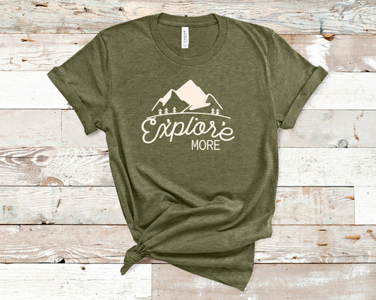 Explore More Sights Ink Graphic Tee