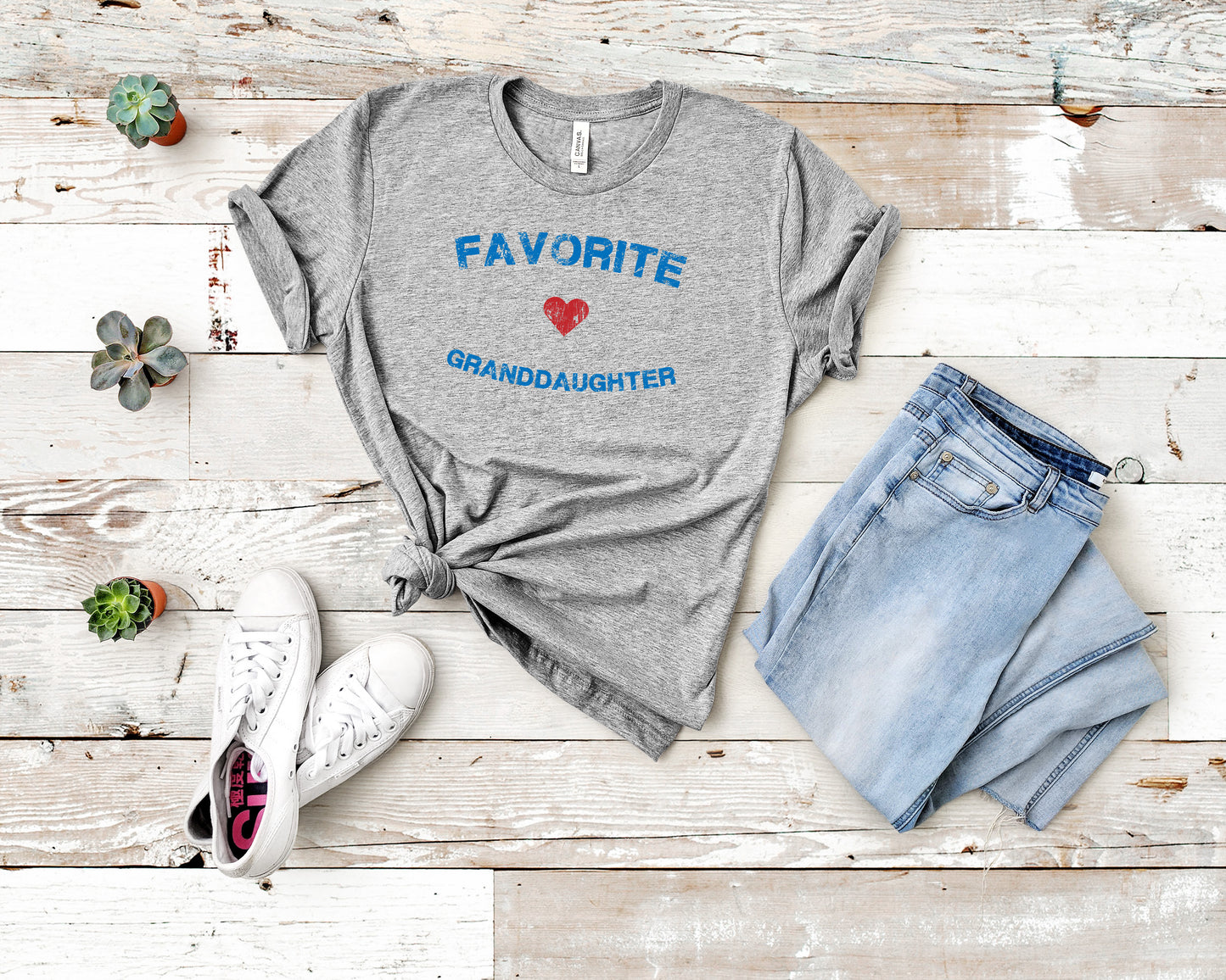 Favorite Granddaughter Sights Ink Graphic Tee