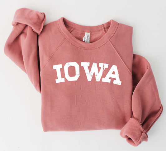 Iowa State Bella & Canvas Crewneck Sweatshirt