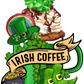 Fancy Irish Coffee St. Patrick's Day Transfer