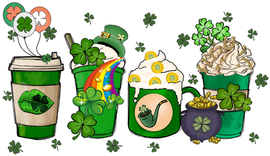 Irish Coffees St. Patrick's Day Transfer