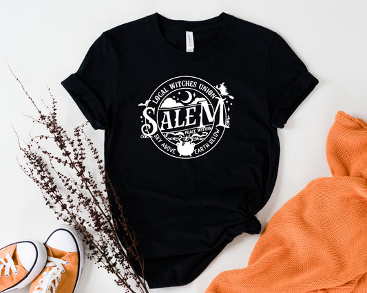 Salem Witch Sights Ink Graphic Tee