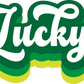 Lucky Retro St. Patrick's Day Transfer