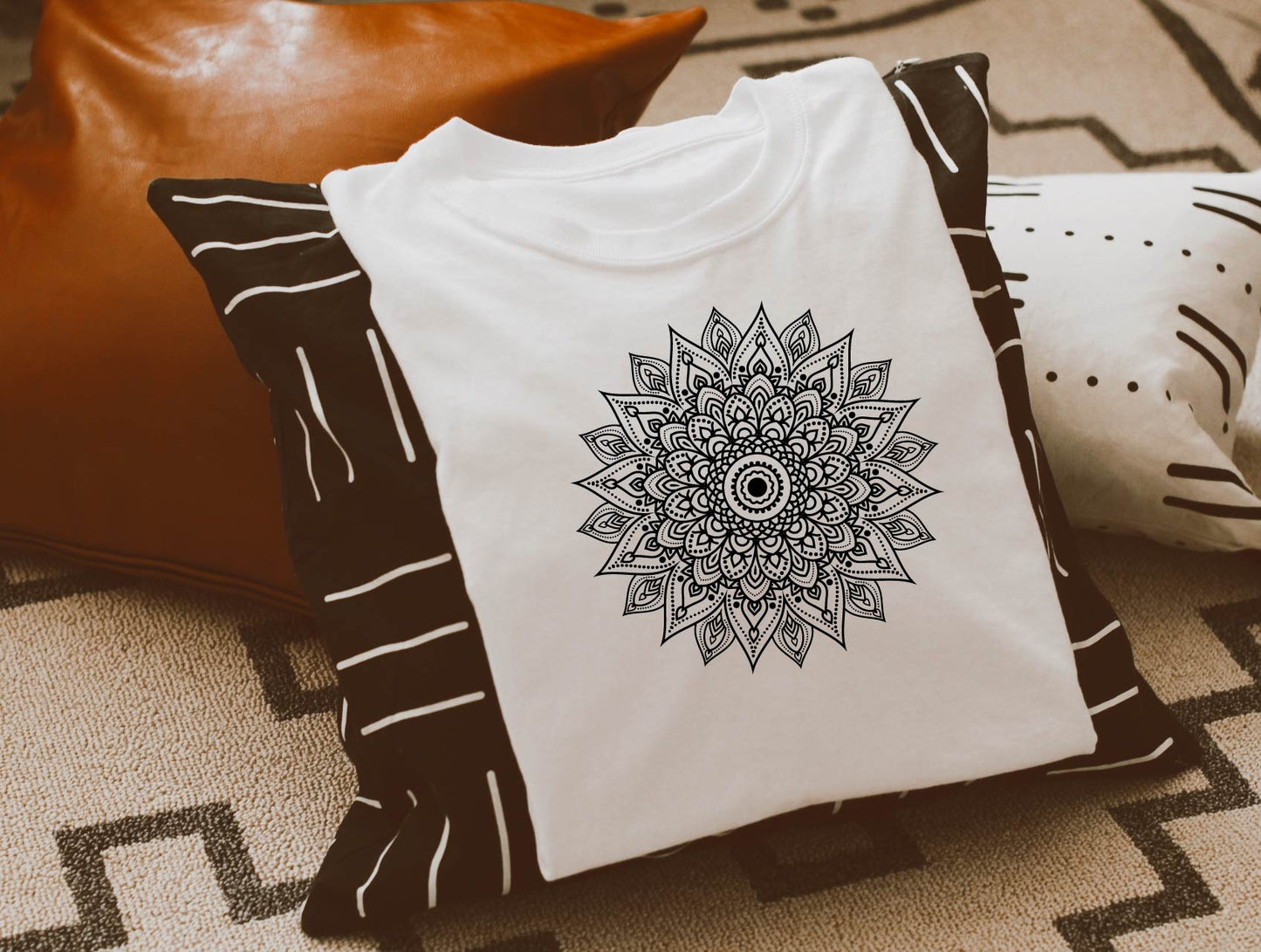 Mandala 1 Sights Ink Graphic Tee