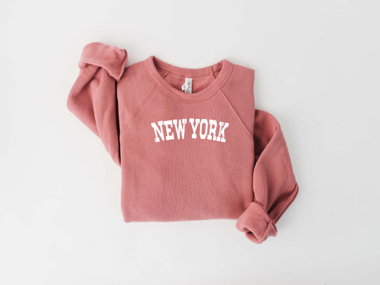 New York State Bella & Canvas Crewneck Sweatshirt