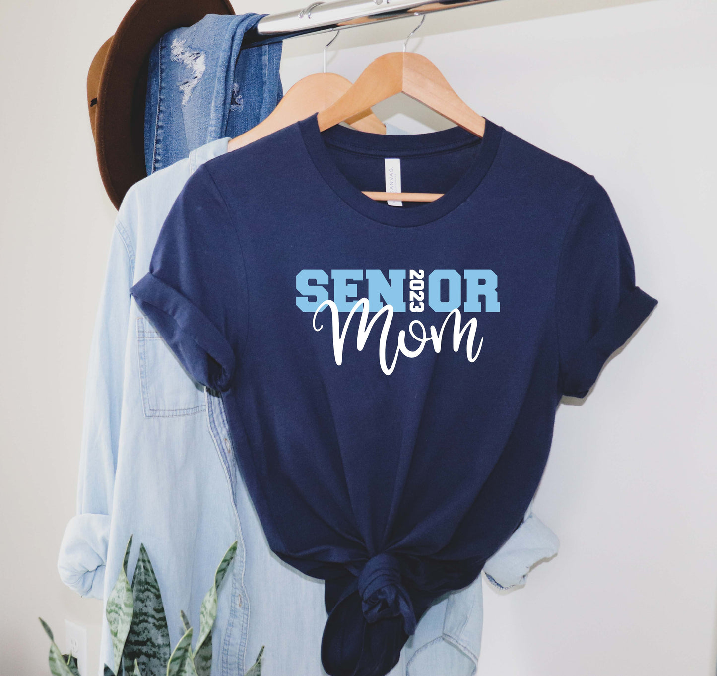 Customizable Senior Mom 2023 Sights Ink Graphic Tee