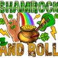Shamrock And Roll St. Patricks Day Transfer