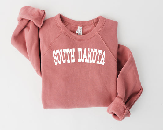 South Dakota State Bella & Canvas Crewneck Sweatshirt