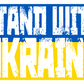 We Stand With Ukraine Sticker