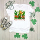St. Patricks Day Three Gnomes Transfer