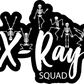 X-Ray Squad Sticker With Black Background